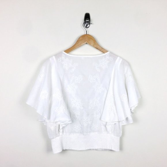 Anthropologie Floreat Aviana Embroidered Top - Picture 3 of 8